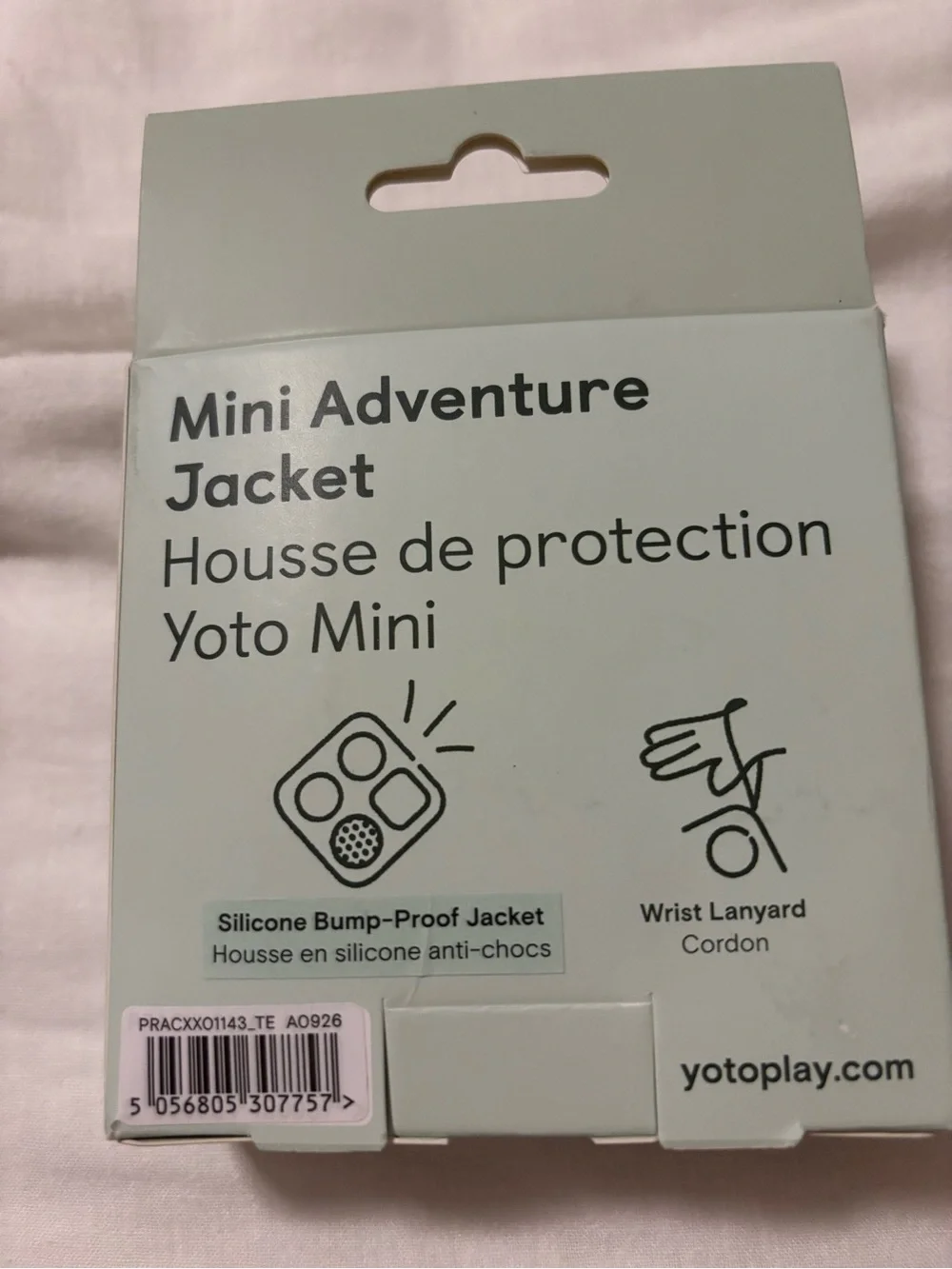 Yoto Mini Adventure Jacket in Light Green New in box